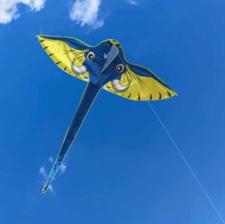 Πλαστικός Χαρταετός με Ουρά 160 x 55 cm Διαθέσιμος σε Διάφορα Χρώματα
