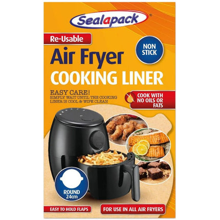 Sealapack Air Fryer Cooking Liner Στρογγυλό 24cm