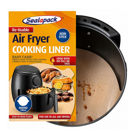 Sealapack Air Fryer Cooking Liner Στρογγυλό 24cm