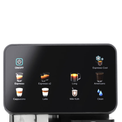 IZZY Ημιαυτόματη Μηχανή Espresso Aerolatte 20 Bar με Cold Brew & Δοχείο Αφρόγαλου IZ-6020