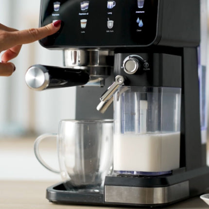 IZZY Ημιαυτόματη Μηχανή Espresso Aerolatte 20 Bar με Cold Brew & Δοχείο Αφρόγαλου IZ-6020