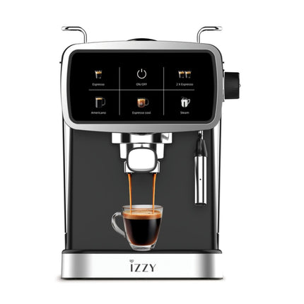IZZY Ημιαυτόματη Μηχανή Espresso Dolce 1500W 20 Bar με Cold Brew & Ακροφύσιο Ατμού IZ-6021
