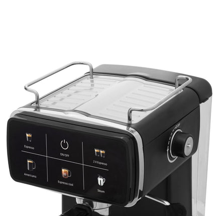 IZZY Ημιαυτόματη Μηχανή Espresso Dolce 1500W 20 Bar με Cold Brew & Ακροφύσιο Ατμού IZ-6021