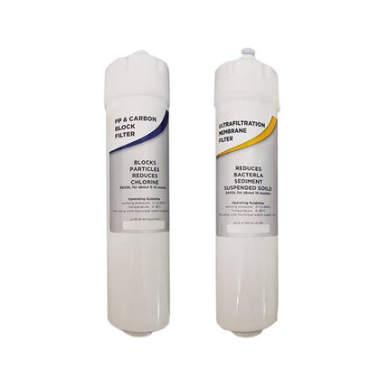 Σετ 2 Φίλτρα Νερού για το Ψυγείο Νερού MIDEA JL1645T (PP+Carbon & UF)