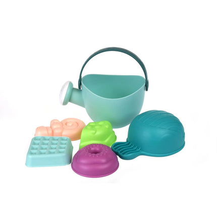 Tooky Toy Σετ Κουβαδάκια Παραλίας Άμμου με Καλούπια & Ποτιστήρι LT003 2+ Ετών
