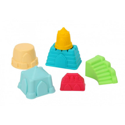 Tooky Toy Σετ Καλούπια Κατασκευών Άμμου 6 Τεμάχια LT001 1+ Ετών