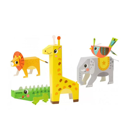 Tooky Toy Σετ Οριγκάμι 3D Ζώα LT032 3+ Ετών