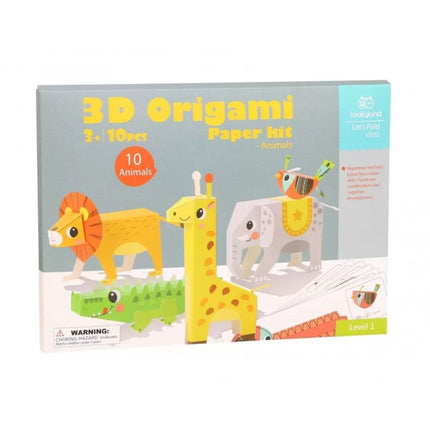 Tooky Toy Σετ Οριγκάμι 3D Ζώα LT032 3+ Ετών