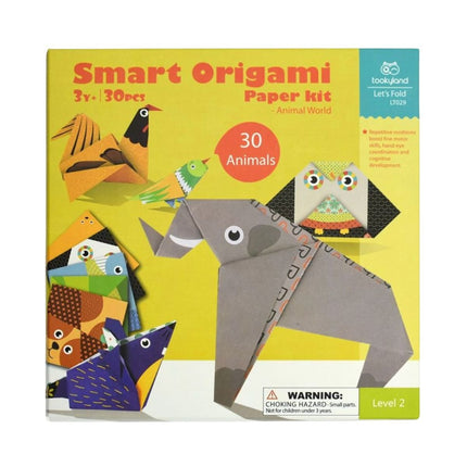 Tooky Toy Σετ Οριγκάμι Ζώα του Κόσμου 30 Κατασκευών LT029 3+ Ετών