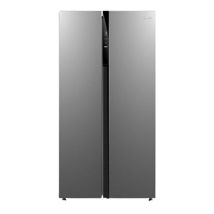 Midea Ψυγείο Side by Side 548L Inverter Total No Frost με All Around Cooling & Quick Freeze, Inox MERS530FGE02