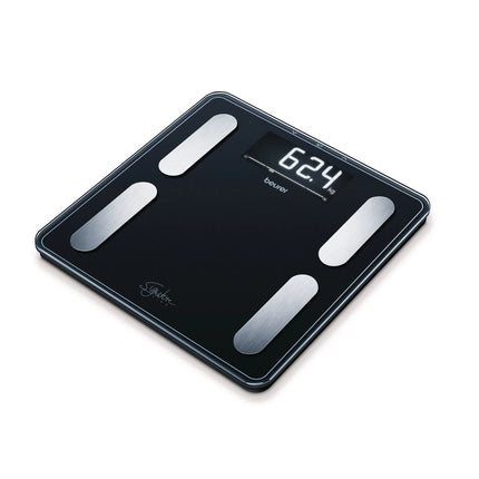 Beurer Signature Line Black Διαγνωστική Ζυγαριά Μπάνιου με Ανάλυση Σώματος και Μέγιστο Βάρος 200 kg BF400