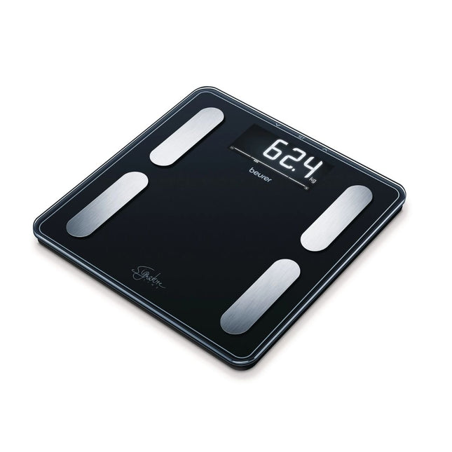 Beurer Signature Line Black Διαγνωστική Ζυγαριά Μπάνιου με Ανάλυση Σώματος και Μέγιστο Βάρος 200 kg BF400
