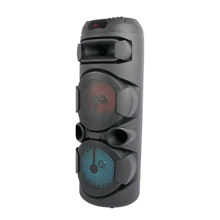 SING-E ZQS2801 Φορητό Ηχείο Karaoke & DJ με Echo Λειτουργία, RGB LED Φωτισμό, Bluetooth 5.0, Ενσωματωμένο Μικρόφωνο & Τηλεχειριστήριο Ιδανικό για Πάρτι & Εξωτερική Χρήση