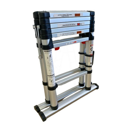 Telescopic Ladder Double 6+6 Steps 2.05 m