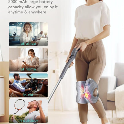SKG W3 Pro Vibration & Heat Knee Massager – Εργονομικό Μασάζ με Δόνηση & Θερμότητα για Ανακούφιση Γονάτων