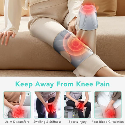 SKG W3 Pro Vibration & Heat Knee Massager – Εργονομικό Μασάζ με Δόνηση & Θερμότητα για Ανακούφιση Γονάτων