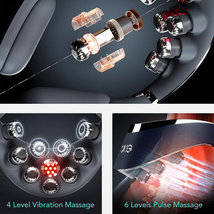 SKG G7 Pro-Fold Neck Massager – Πολυλειτουργικό Μασάζ Λαιμού με Δόνηση, Θερμότητα & APP