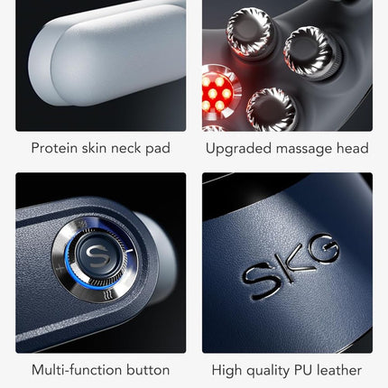 SKG G7 Pro-Fold Neck Massager – Πολυλειτουργικό Μασάζ Λαιμού με Δόνηση, Θερμότητα & APP