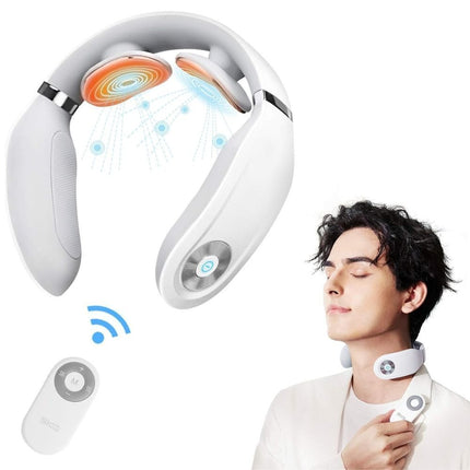 SKG Neck Massager 4098E – Έξυπνη Ανακούφιση Αυχένα με Θερμότητα και Ενσωματωμένο Τηλεχειριστήριο