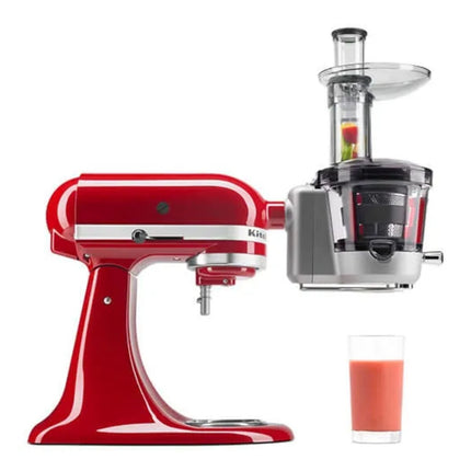 KitchenAid Artisan Εξάρτημα Αργής Αποχύμωσης για Μέγιστη Εξαγωγή Χυμού και Παρασκευή Σάλτσας 5KSM1JA Ασημί
