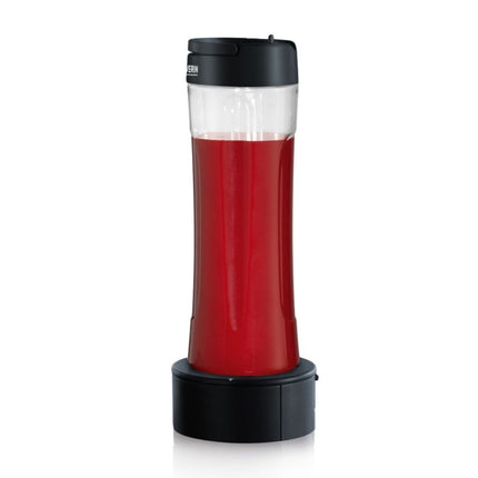 SEVERIN Multimixer + Smoothie Mix & Go  2σε1 Πολυλειτουργικό Μπλέντερ 500W για Σμούθι και Ροφήματα με Γυάλινο Μπολ 1L, Φιάλη 600ml, Στόμιο, 2 Ταχύτητες & Turbo Λειτουργία SM-7971