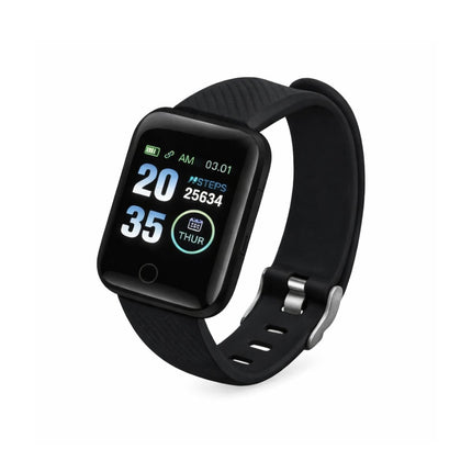 Smart Bracelet Fitness Tracker με Οθόνη 1.3″ Μαύρο