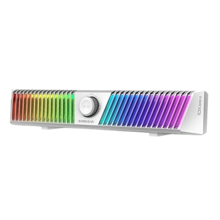 SonicGear iOX Bar III Bluetooth Soundbar 10W με RGB Φωτισμό & USB Τροφοδοσία Λευκό