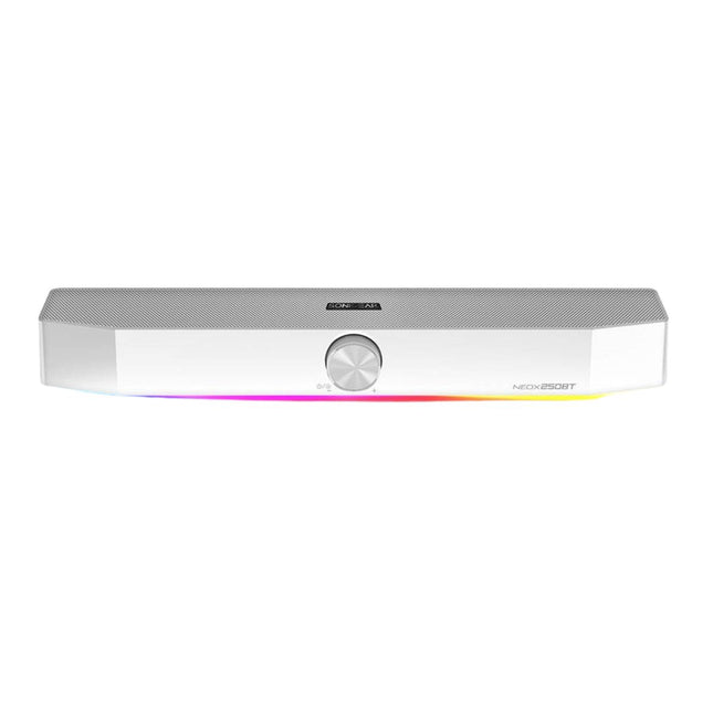 SonicGear NEOX 250BT Bluetooth Soundbar 20W με RGB Φωτισμό & USB Τροφοδοσία Λευκό
