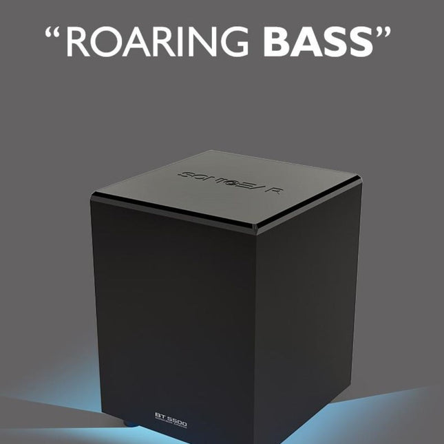 SonicGear BT-5500 Soundbar 160W με Ασύρματο Subwoofer, Bluetooth, HDMI ARC & FM Radio