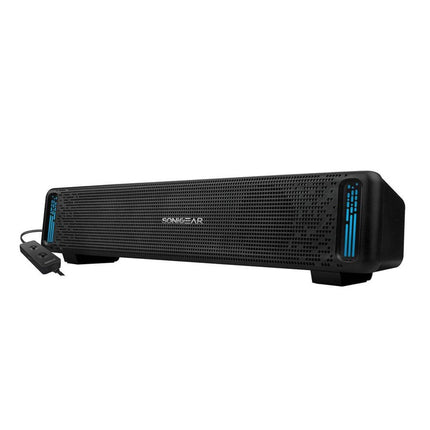 SonicGear SonicBar U200 USB Soundbar 20W με RGB Φωτισμό & Volume Controller Μαύρο