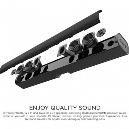SonicGear StudioBar 500HD Maverick Soundbar 100W με HiFi DSP, Bluetooth & HDMI ARC