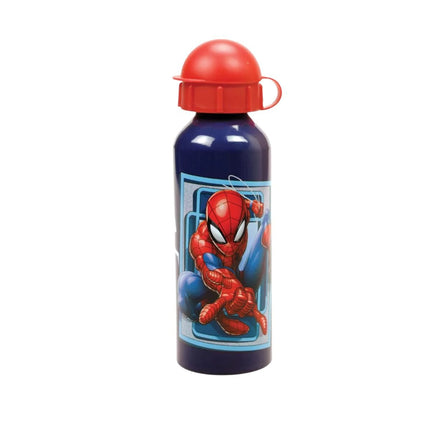 Marvel Spiderman Lunch Σετ με Φαγητοδοχείο & Παγούρι Αλουμινίου 520ml 4+ Ετών