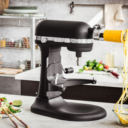 KitchenAid Σπιράλ Κόφτης για Ξεφλούδισμα, Αφαίρεση Πυρήνα και Κοπή Φρούτων και Λαχανικών 5KSM1APC