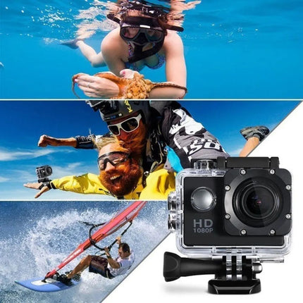 Sports Cam Full HD 1080p Αδιάβροχη μέχρι 30m