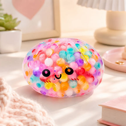 Squishy Dumpling Large Surprise 8.5cm Αντιστρές Παιχνίδι Έκπληξη με Πολύχρωμες Μπαλίτσες σε Κουτάκι 1 Τεμάχιο 3+ Ετών
