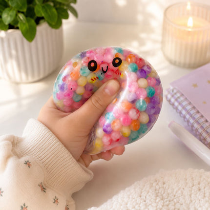 Squishy Dumpling Large Surprise 8.5cm Αντιστρές Παιχνίδι Έκπληξη με Πολύχρωμες Μπαλίτσες σε Κουτάκι 1 Τεμάχιο 3+ Ετών