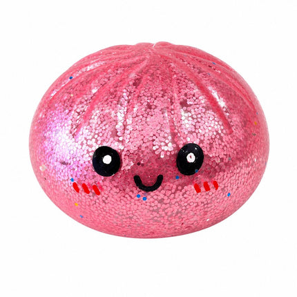 Squishy Glitter Lightup Dumpling Large Surprise 8.5cm Αντιστρές Παιχνίδι Έκπληξη σε Κουτάκι 1 Τεμάχιο 3+ Ετών σε Διάφορα Χρώματα