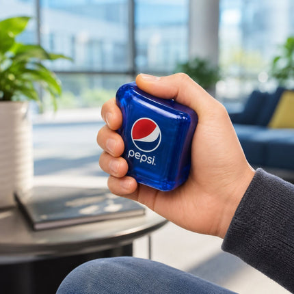 Squishy Κύβος Pepsi Nice Cube 5x5cm Αντιστρές Παιχνίδι 3+ Ετών Μπλε