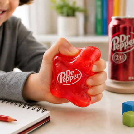 Squishy Κύβος Dr Pepper Nice Cube 5x5cm Αντιστρές Παιχνίδι 3+ Ετών Κόκκινο