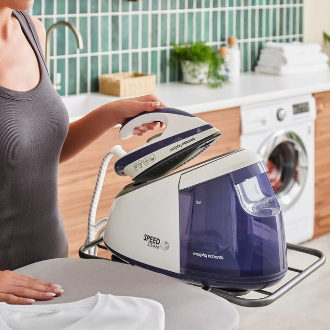 Morphy Richards Speed Steam Σύστημα Σιδερώματος Ατμού 3000W 6 Bar με Κεραμική Πλάκα και Ενισχυμένο Ατμό 333202