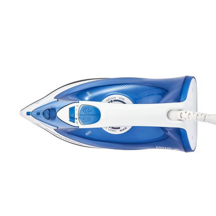 Morphy Richards Light Glide Σίδερο Ατμού 2200W με Δοχείο Νερού 350ml, Κεραμική Πλάκα και Κάθετο Ατμό 300401 Μπλε