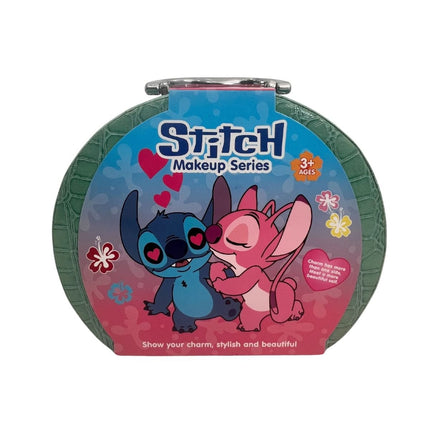 Stitch Makeup Series Παιδικό Σετ Μακιγιάζ  με Πολύχρωμη Παλέτα Σκιών & Διάφορα Αξεσουάρ Ομορφιάς 15 Τεμάχια 3+ Ετών