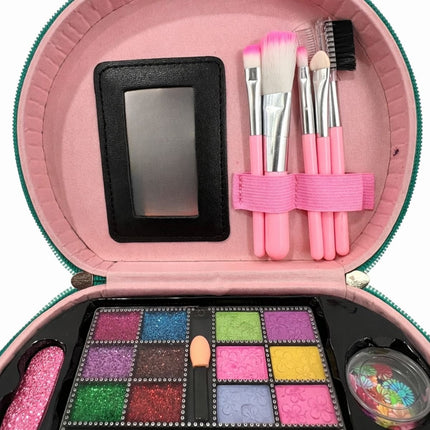 Stitch Makeup Series Παιδικό Σετ Μακιγιάζ  με Πολύχρωμη Παλέτα Σκιών & Διάφορα Αξεσουάρ Ομορφιάς 15 Τεμάχια 3+ Ετών