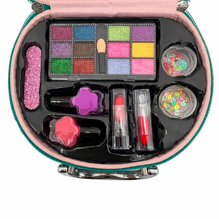 Stitch Makeup Series Παιδικό Σετ Μακιγιάζ  με Πολύχρωμη Παλέτα Σκιών & Διάφορα Αξεσουάρ Ομορφιάς 15 Τεμάχια 3+ Ετών