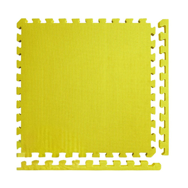 Παιδικό Παζλ Δαπέδου 100x100x2cm  Κίτρινο