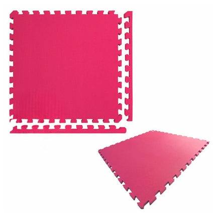Παιδικό Παζλ Δαπέδου 100x100x2cm Κόκκινο