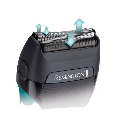 Remington Style Series F3 Επαναφορτιζόμενη Ξυριστική Μηχανή Προσώπου με Διπλά Εύκαμπτα Πλέγματα, Τρίμερ Ακριβείας & Αυτονομία έως 40 Λεπτά F3000