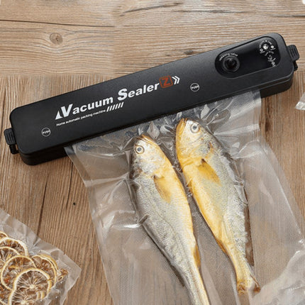 Συσκευή Vacuum Sealer Αεροστεγούς Σφραγίσματος Τροφίμων Κενού Αέρος 25cm με Αυτόματη Λειτουργία & 10 Σακουλάκια