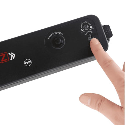 Συσκευή Vacuum Sealer Αεροστεγούς Σφραγίσματος Τροφίμων Κενού Αέρος 25cm με Αυτόματη Λειτουργία & 10 Σακουλάκια