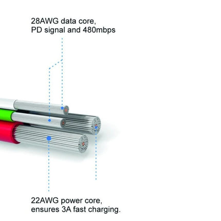 Swissten USB-A σε USB-C Braided Καλώδιο 3A με Ανοδιωμένους Συνδέσμους 2m 71521303 Ασημί